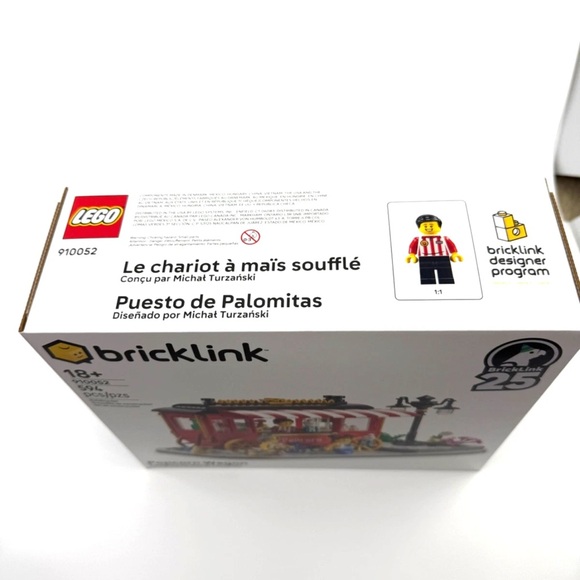 New Sealed LEGO 910052 Popcorn Wagon BrickLink Designer Program S5 - Picture 7 of 7